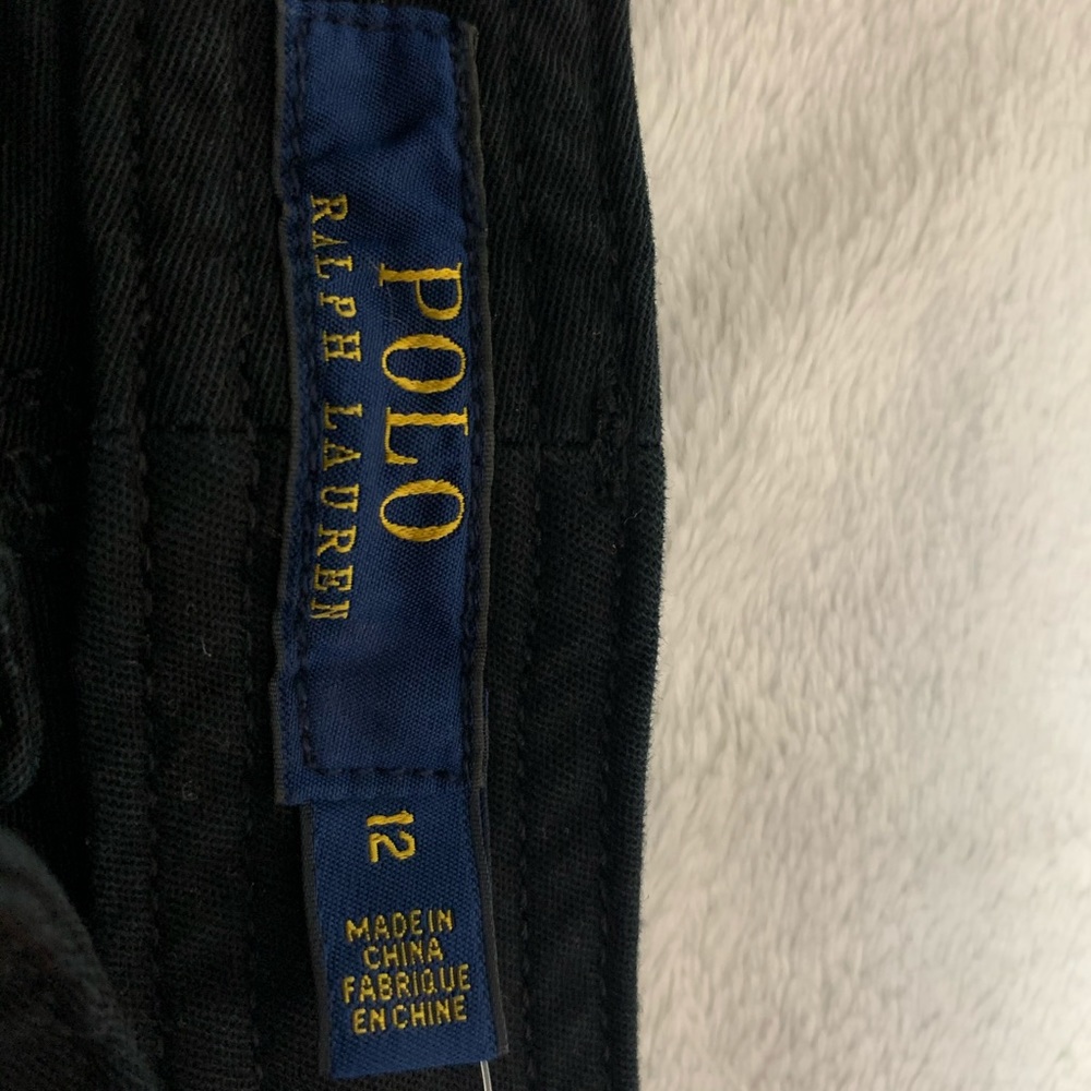 Polo Ralph Lauren Black Cargo Pants